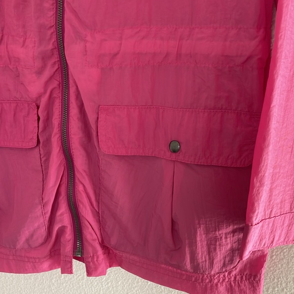 $2! 5 for $10 🔥Gap Pink Hooded Windbreaker Jacket Sz XS - Picture 5 of 7